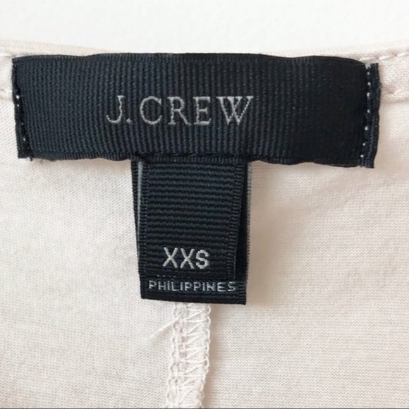 J. Crew Pink Short Sleeve Mixed Media Shirt - Picture 3 of 3